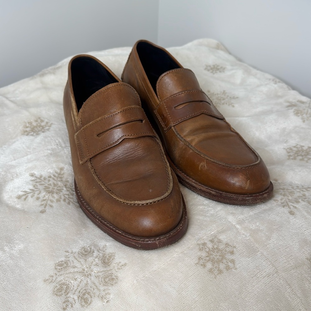 Men’s Coach Leather Shoes Size 9